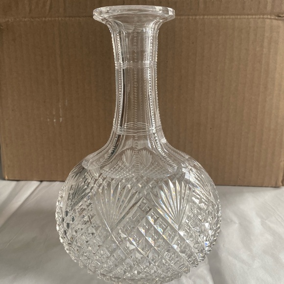 American Brilliant Carafe Strawberry Diamonds